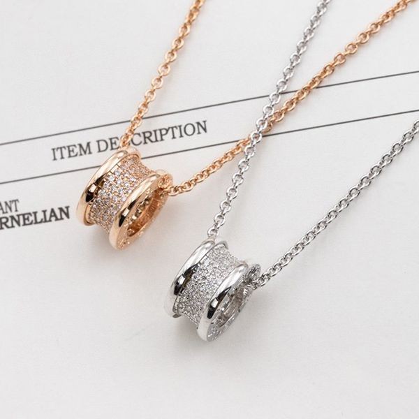 Bulgari B.zero1 Replica 18K Diamond B.zero1 Necklace Bub51373