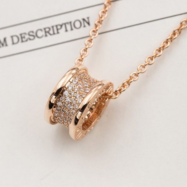 Bulgari B.zero1 Replica 18K Diamond B.zero1 Necklace Bub51373
