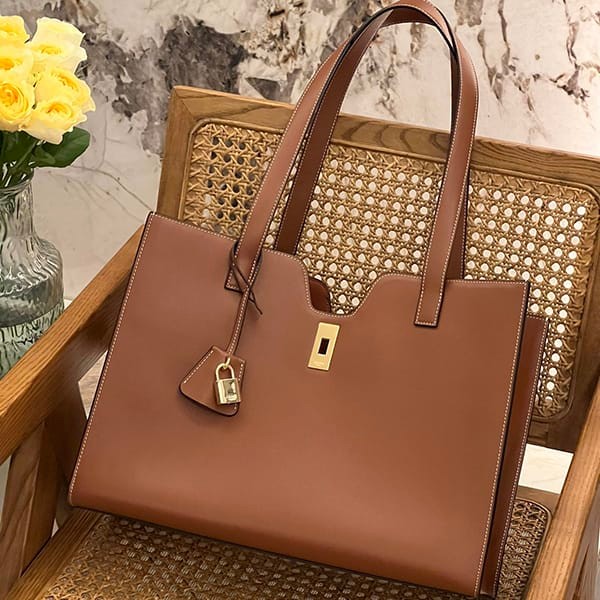 No.1 popular Celine replica CABAS 16 textile calfskin Cem81038