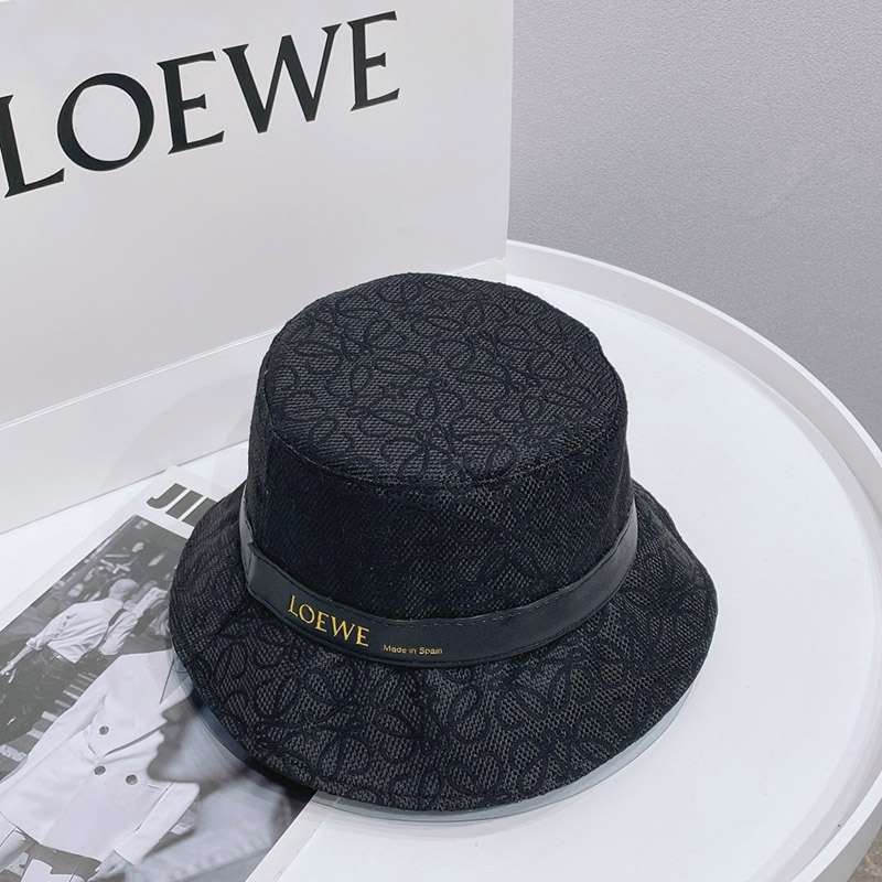 New limited edition Loewe Anagram logo jacquard bucket hat replica lod62392
