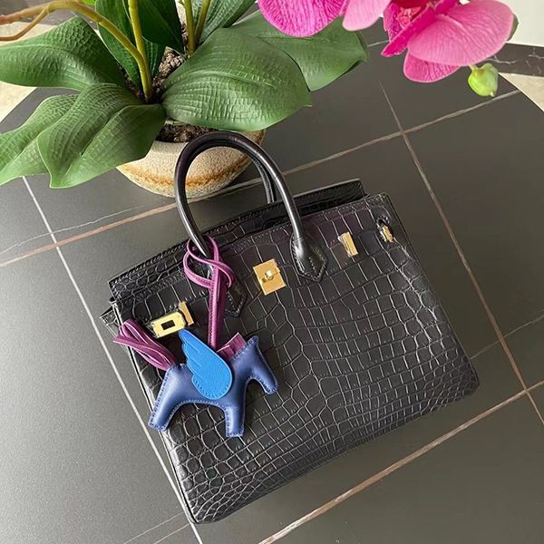 New color ☆ Rare Hermes Crocodile Birkin 25 eri58452 New color ☆ Rare Hermes Crocodile Birkin 25 eri58452