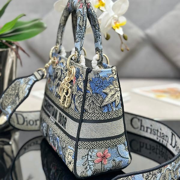 New design Lady Dior copy D-LITE shoulder bag medium dea84684