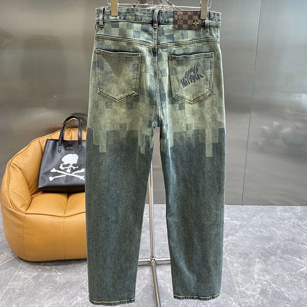 Lowest price challenge Louis Vuitton pants denim replica vug77800