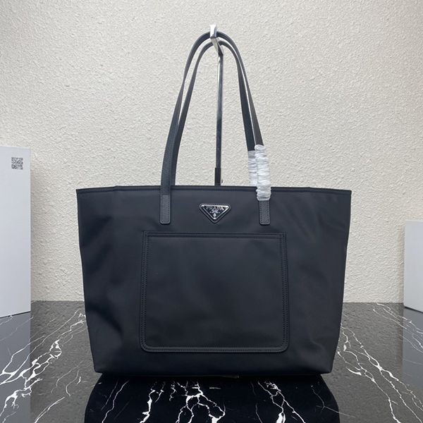 Rare Prada Re-Nylon Tote Bag Replica Leather Logo pum25160