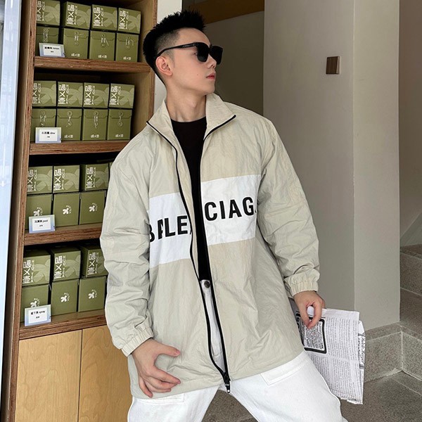 Love at first sight? Balenciaga replica mesh lined nylon x denim jacket bas13432