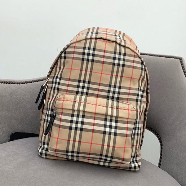 Burberry Vintage Check Nylon Backpack Replica 8016106