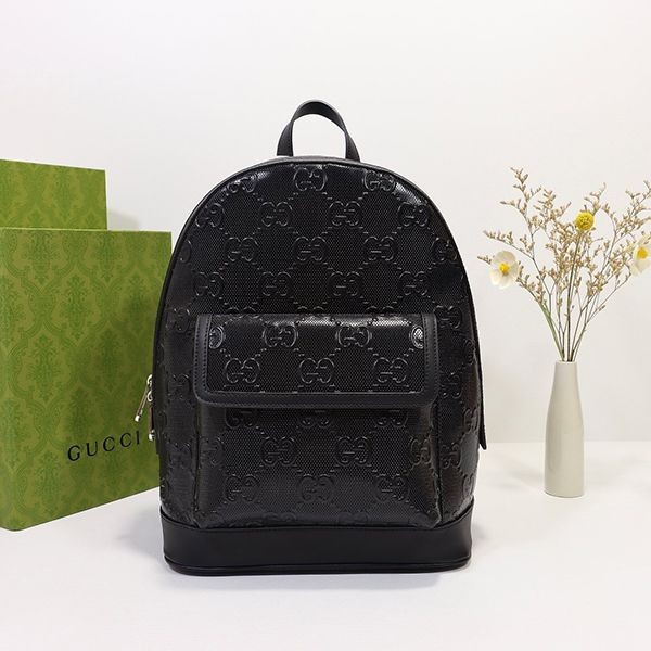 Popular! Quick delivery! [Gucci] GG embossed backpack replica 658579
