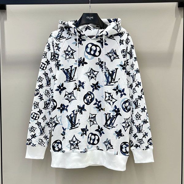 n grade recommended Louis Vuitton vintage flower monogram hoodie vuc21232 n grade recommended Louis Vuitton vintage flower monogram hoodie vuc21232