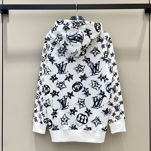 n grade recommended Louis Vuitton vintage flower monogram hoodie vuc21232