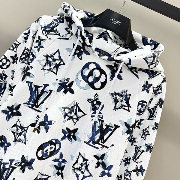 n grade recommended Louis Vuitton vintage flower monogram hoodie vuc21232