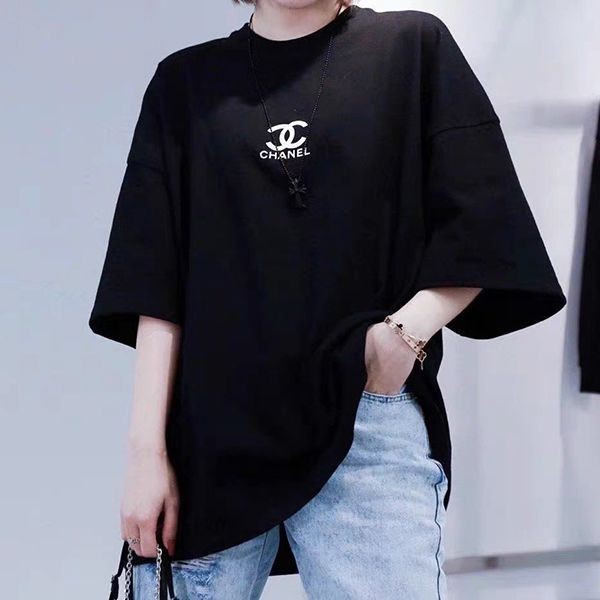 Chanel Bird Motif Coco Mark CC Logo Short T-Shirt Fake shc57970 Sold Out