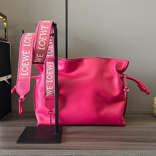 Immediate delivery Loewe nappa calfskin flamenco clutch shoulder bag replica loz99010