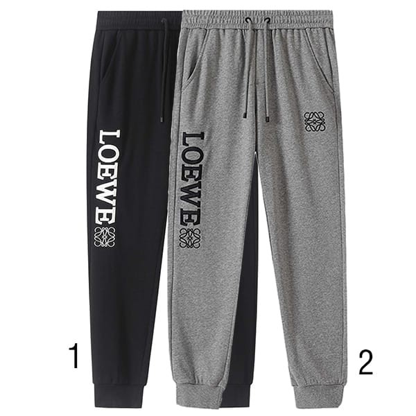 Hard to find Loewe cotton sweatpants replica in 2 colors los62901