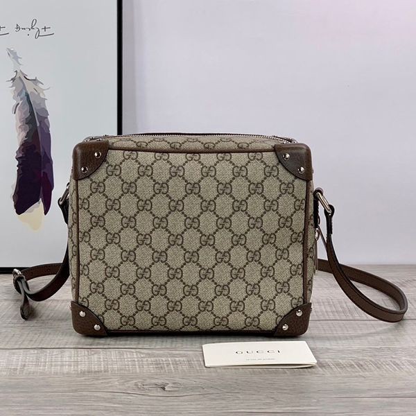 Extremely rare! Gucci GG black PVC shoulder bag replica guk59407 Extremely rare! Gucci GG black PVC shoulder bag replica guk59407