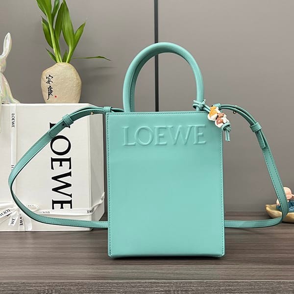Lowest price challenge Loewe fake Standard A5 shoulder bag in sleek calf leather log11575
