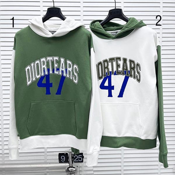 [Very versatile] Dior replica Tears collection oversized hoodie in 2 colors 393J678A0807C086