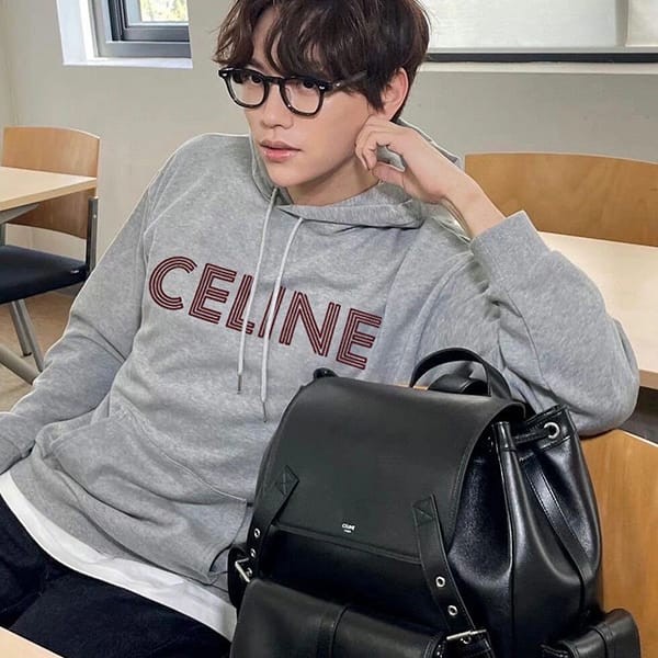 Cute Celine Logo Hoodie Parka Replica Cee25112