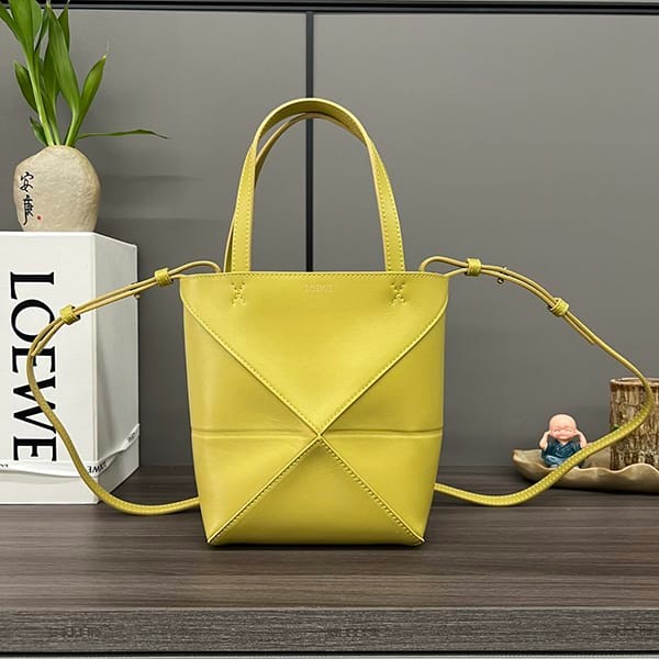 New design Loewe replica Puzzlefold Tote Mini shoulder bag lom26466