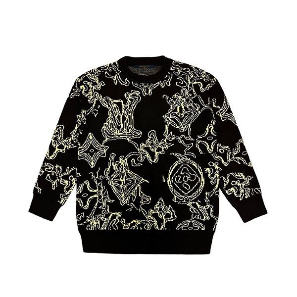 Super limited edition Louis Vuitton crew neck sweater replica unisex vuw10152