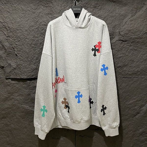 Immediate shipping Chrome Hearts zip-up hoodie fake Kuu52783