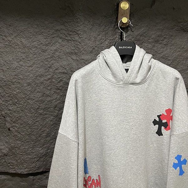 Immediate shipping Chrome Hearts zip-up hoodie fake Kuu52783