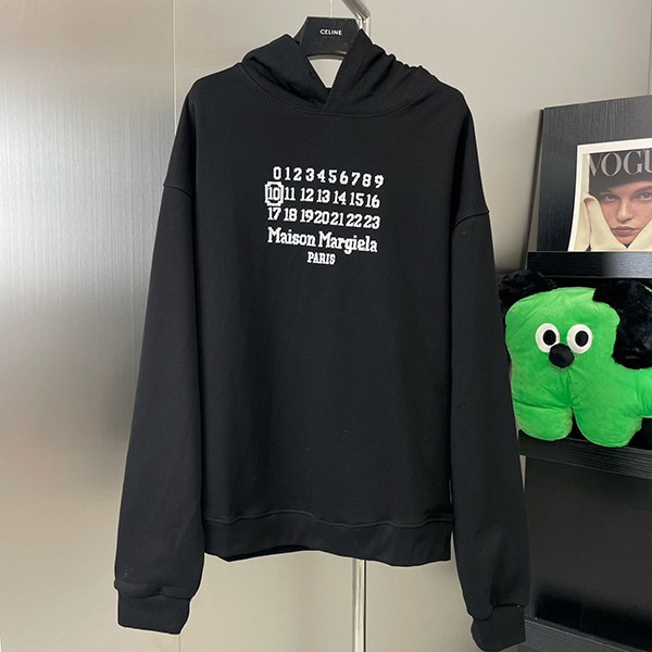 Margiela Number Logo Hoodie Replica May70316 Margiela Number Logo Hoodie Replica May70316