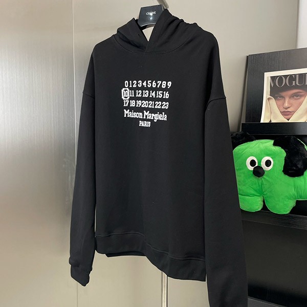 Margiela Number Logo Hoodie Replica May70316
