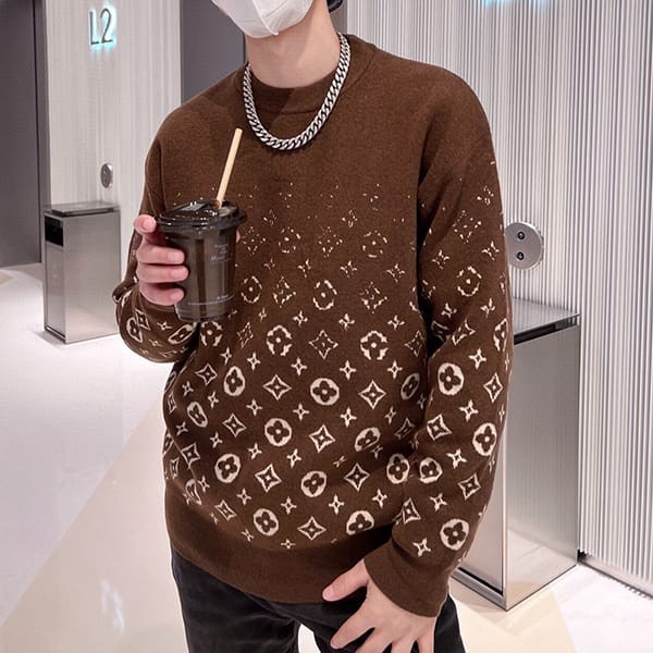 Secured Louis Vuitton Replica Gradient Sweater Knit vuq46552