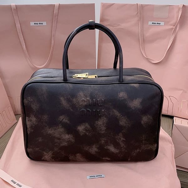 Express delivery Miu Miu replica leather top handle bag myi21738 Express delivery Miu Miu replica leather top handle bag myi21738