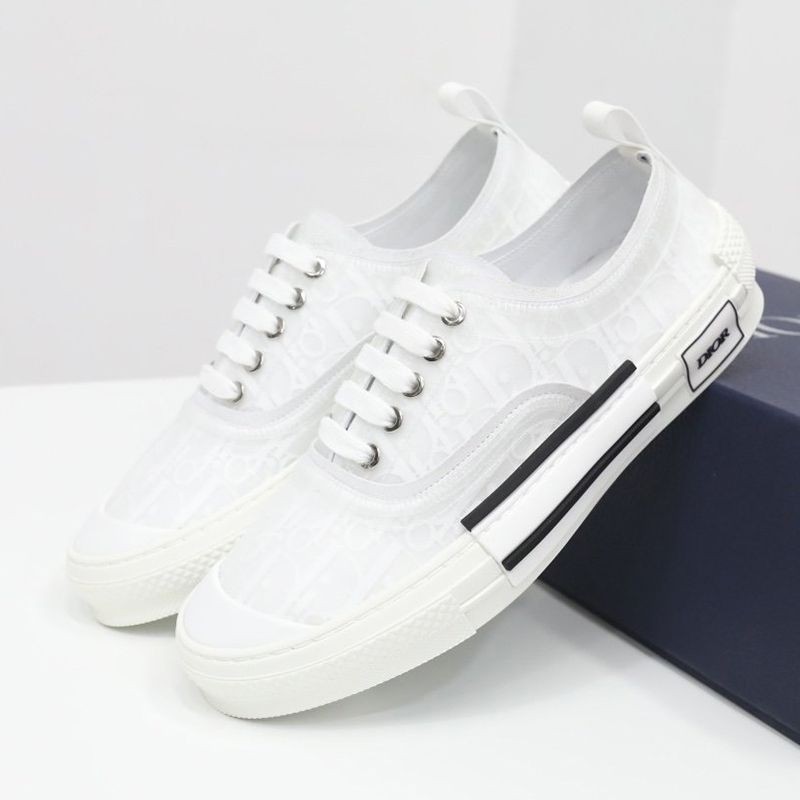 Very popular all over the world? Dior B23 copy low-top sneakers ★ Oblique canvas dej55668