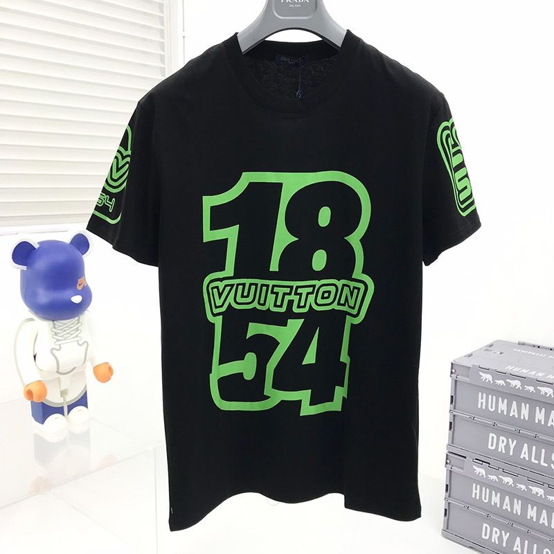 [Quick delivery] Louis Vuitton Trumpeter Crew Neck Shirt Replica 1854 vuc85558