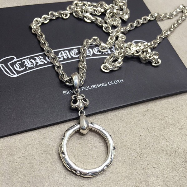 CHROME HEARTS CH CROSS EYEWEAR LOOP NECKLACE REPLICA Kui07465