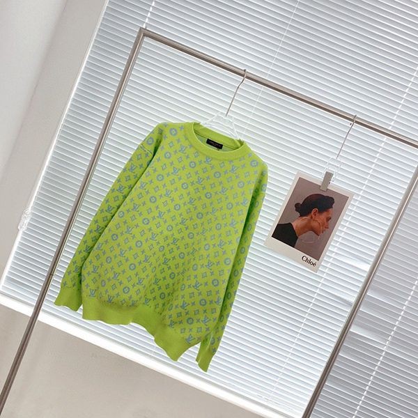 Hard to find Louis Vuitton Monogram Crew Neck Sweater Replica Unisex vuw70378