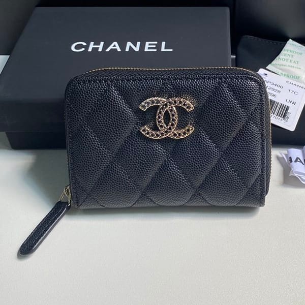 [Very easy to use] Replica Chanel Classic Zip Coin Purse Wallet shd15210