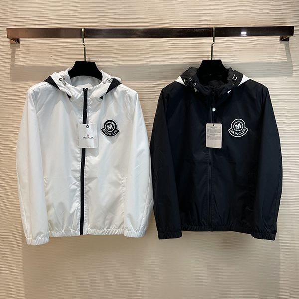 23 Autumn/Winter Pre-Moncler Replica Logo Embroidered Hooded Jacket mom32201