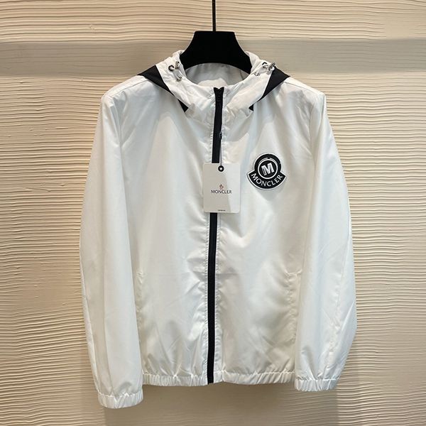 23 Autumn/Winter Pre-Moncler Replica Logo Embroidered Hooded Jacket mom32201