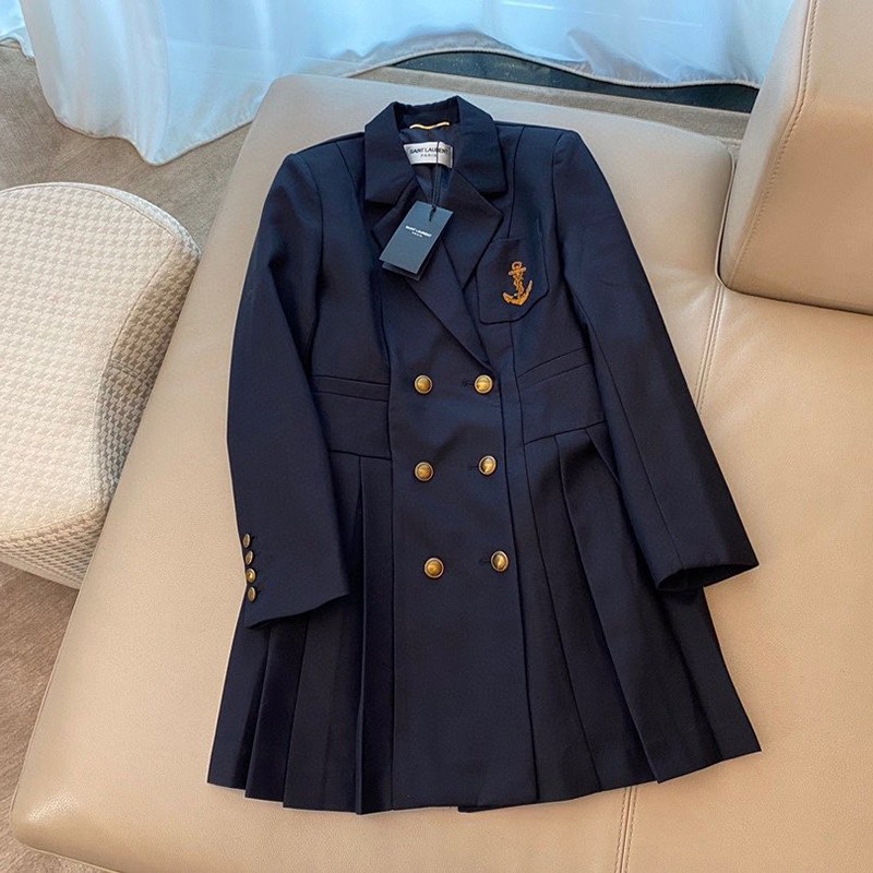 Saint Laurent Chesterfield Coat Replica Single Breasted Overcoat Sal90085 Saint Laurent Chesterfield Coat Replica Single Breasted Overcoat Sal90085