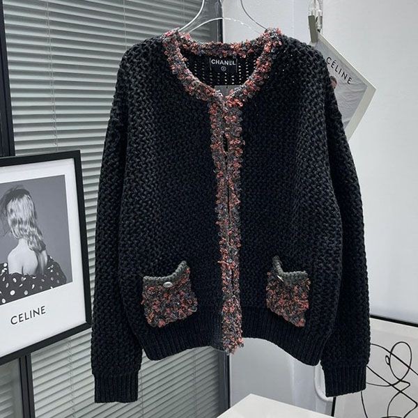 Hard to find Chanel beautiful silhouette jacket replica shx96183