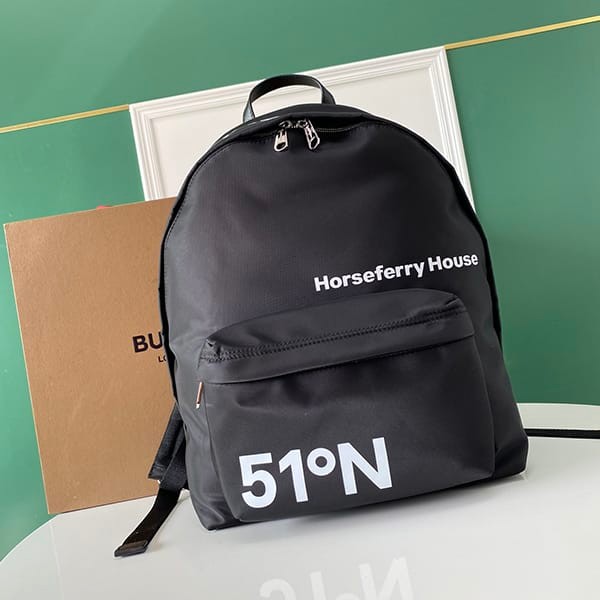 Burberry Coordinated Print Nylon Backpack Replica 8064861