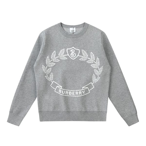 Cheap Burberry Fake Oak Leaf Crest Wool Cashmere Sweater Bav58570 with Tracking