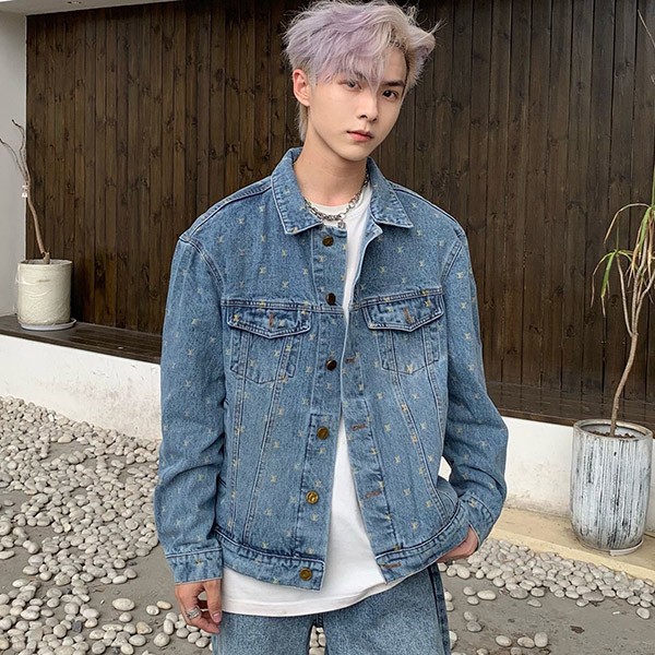 Louis Vuitton Monogram Denim Jacket Replica vuc33267 Louis Vuitton Monogram Denim Jacket Replica vuc33267