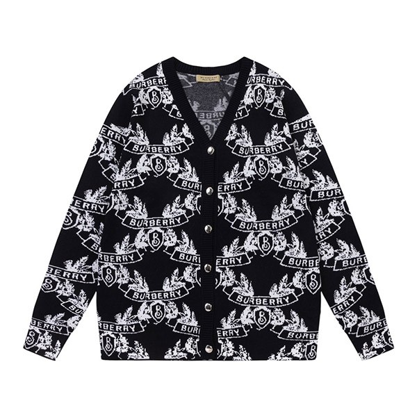 Burberry Replica Wool Silk Oversized Cardigan Bap55696