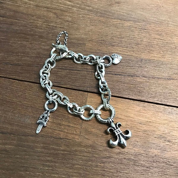 Popular Chrome Hearts Paper Chain Bracelet Replica Kuj06998