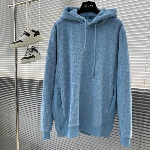 Extremely rare! Dior replica oblique jacquard logo hoodie dev84279 Extremely rare! Dior replica oblique jacquard logo hoodie dev84279