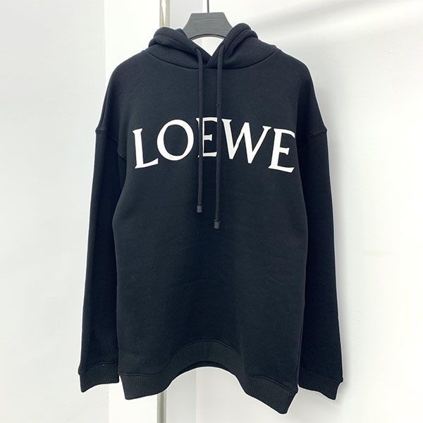 Hard to find Loewe logo cotton hoodie replica loj12891 Hard to find Loewe logo cotton hoodie replica loj12891