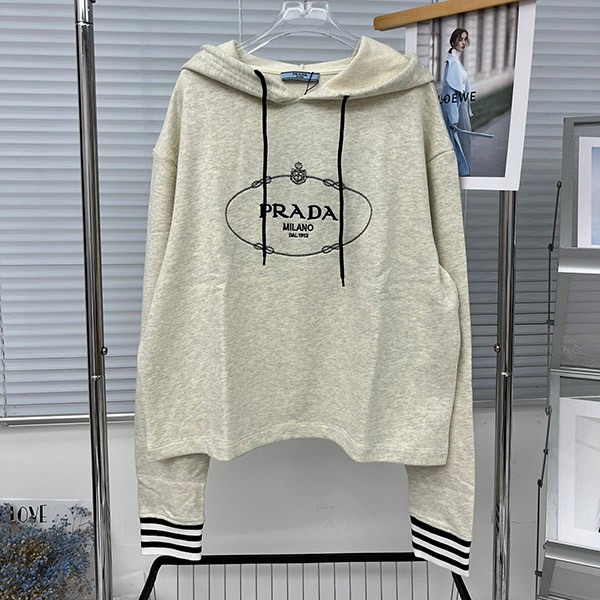 Very popular! Replica Prada cotton hoodie 1346771
