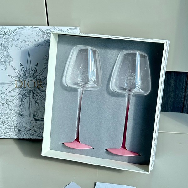 Free shipping★ Dior fake sweet fruit glass wine cup champagne cup fruit Gaojia cup deb38939