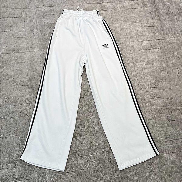 Rare Balenciaga Adidas Replica Cotton Baggy Sweatpants bah01358