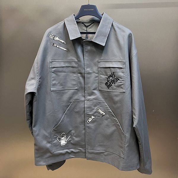 New color ☆ Rare Louis Vuitton nylon jacket copy vum47472 New color ☆ Rare Louis Vuitton nylon jacket copy vum47472