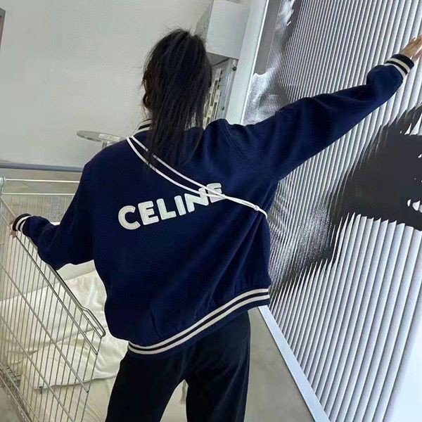 Very popular all over the world? Celine Men's College Teddy Jacket Fleece Replica Cev28193